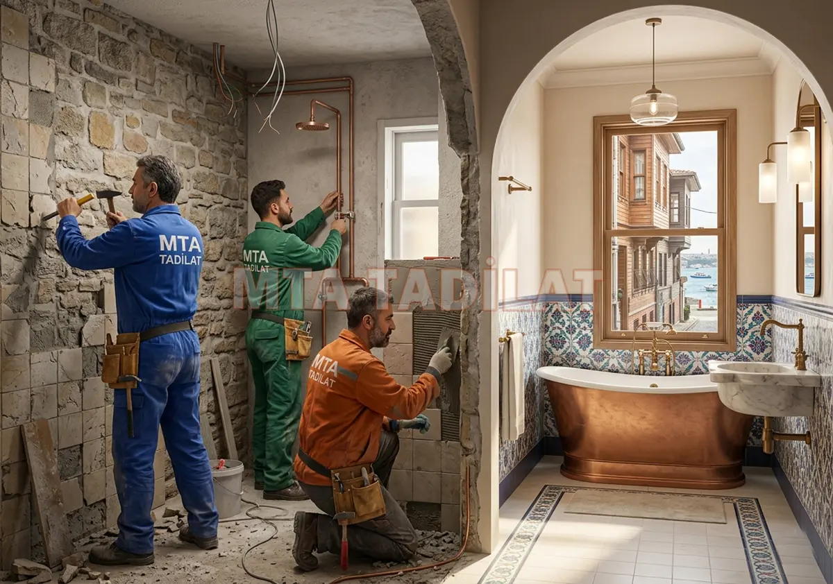 Şık Banyo Tadilatı Modelleri