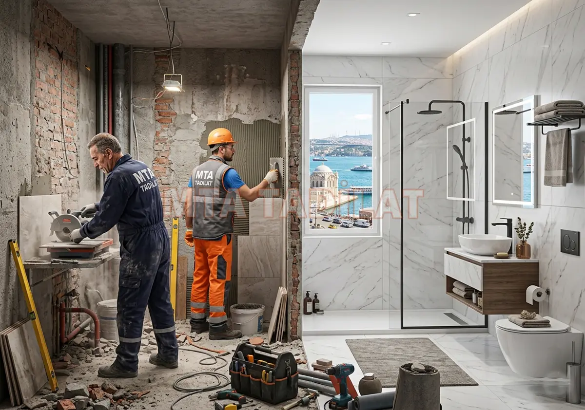 Profesyonel Banyo Tadilatı Hizmeti