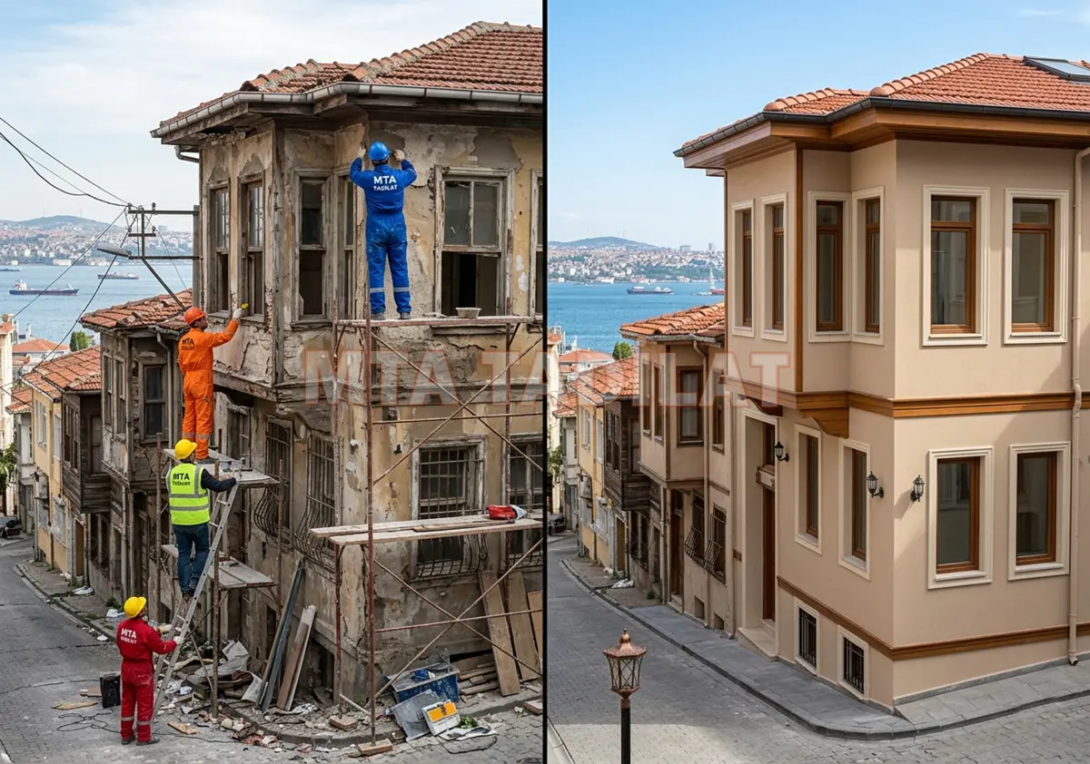 Lüks Bina Tadilatı Tasarımları