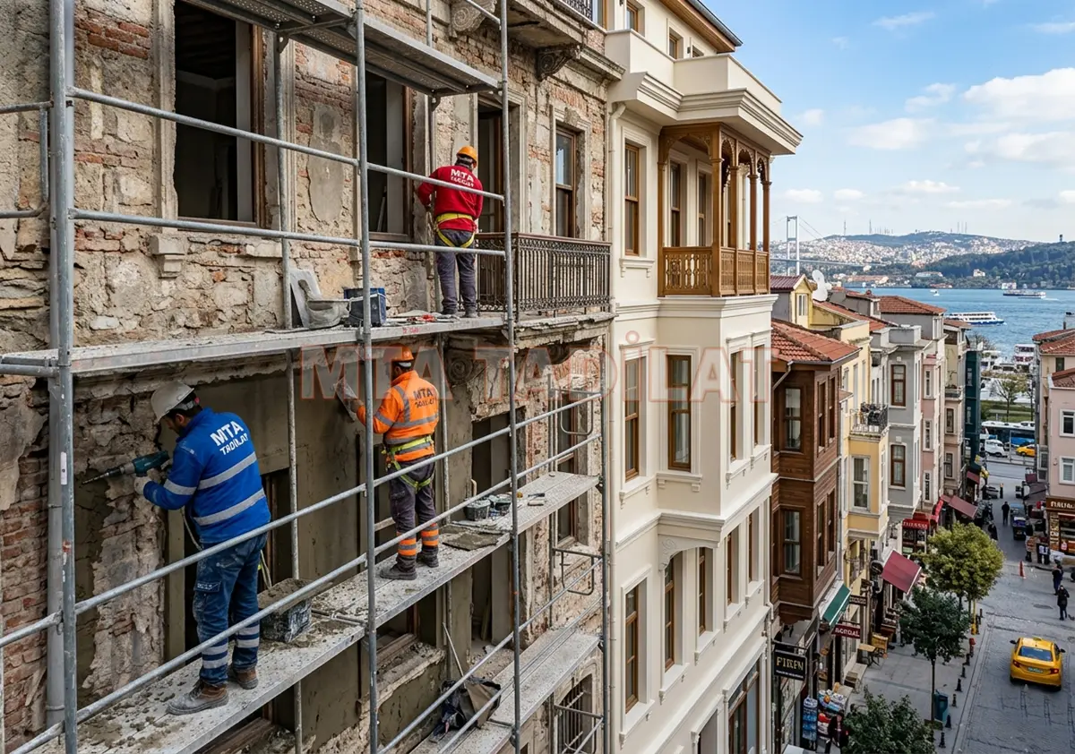 Şık Bina Tadilatı Modelleri