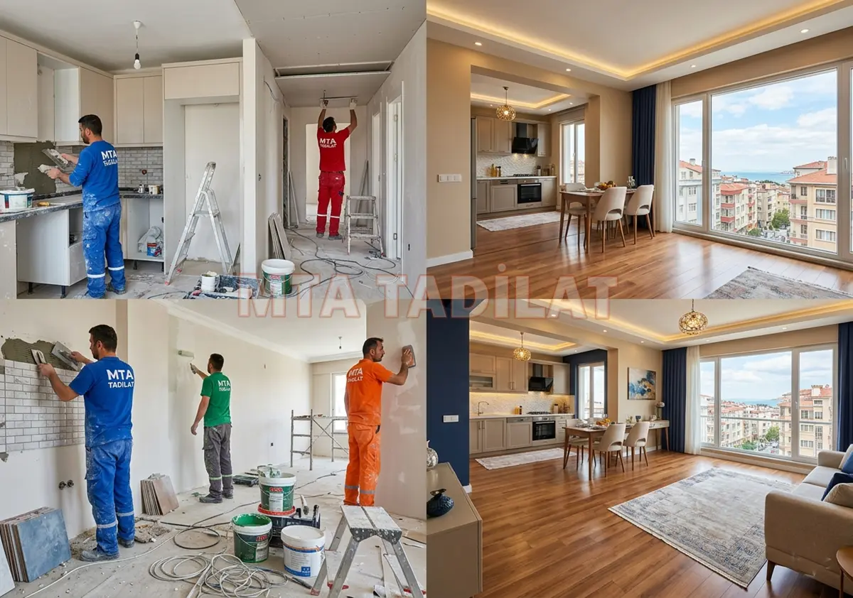 Modern Daire Tadilatı Projeleri