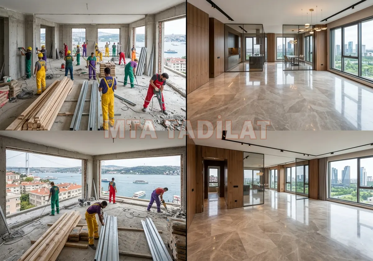 Lüks Daire Tadilatı Fikirleri