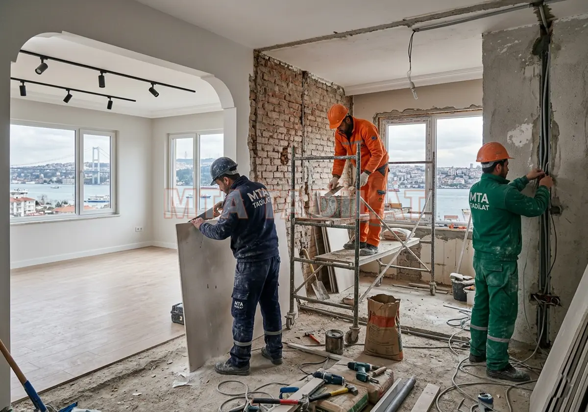 Hızlı Daire Tadilatı Süreçleri