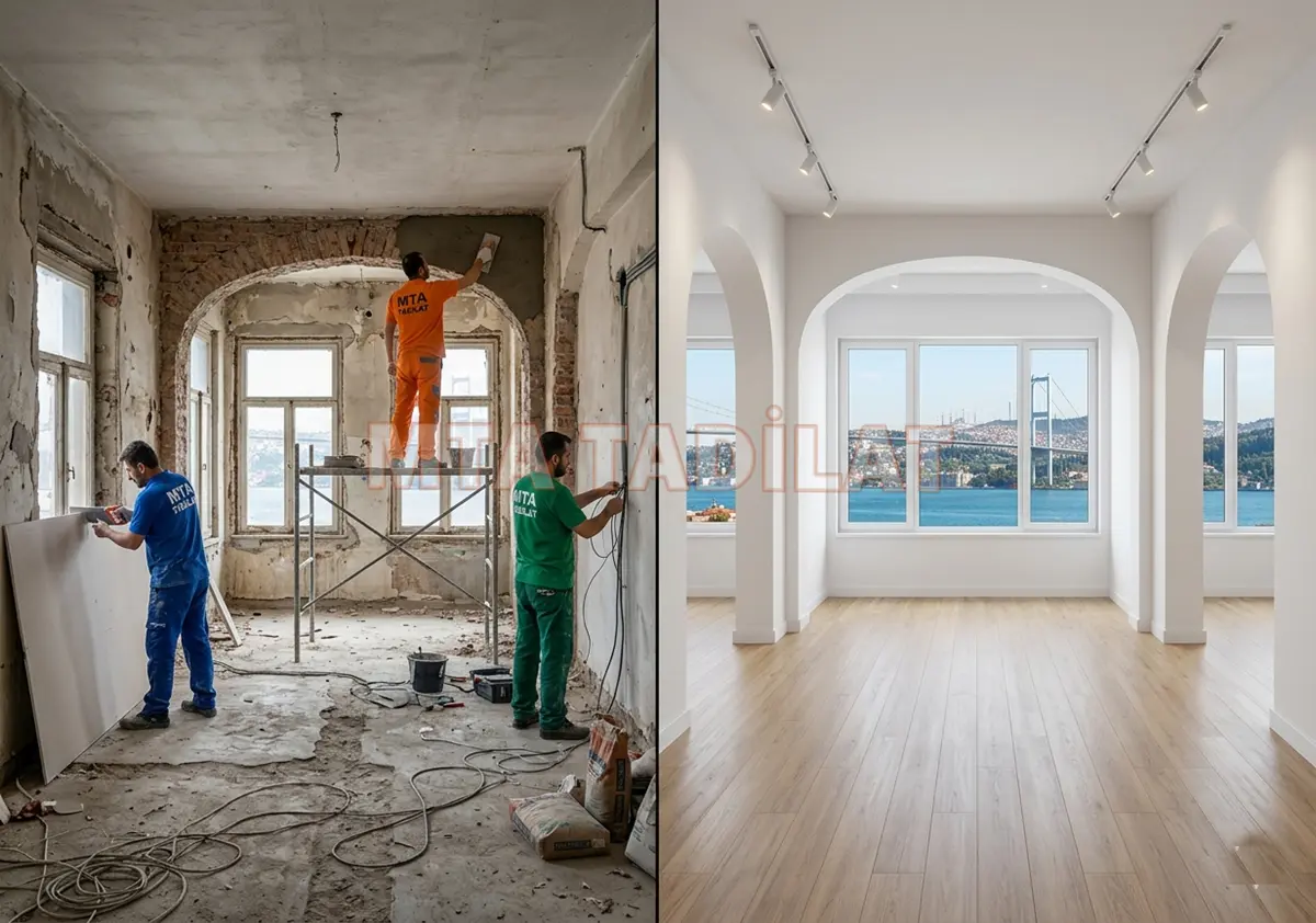 Kaliteli Daire Tadilatı İşçiliği