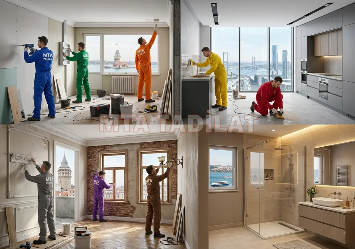 Yenilikçi Daire Tadilatı Dokunuşları