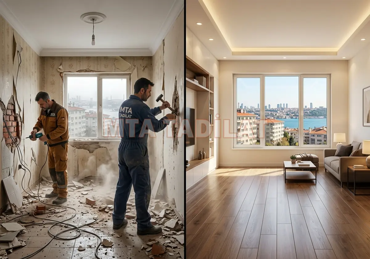 Lüks Ev Tadilatı Ayrıntıları