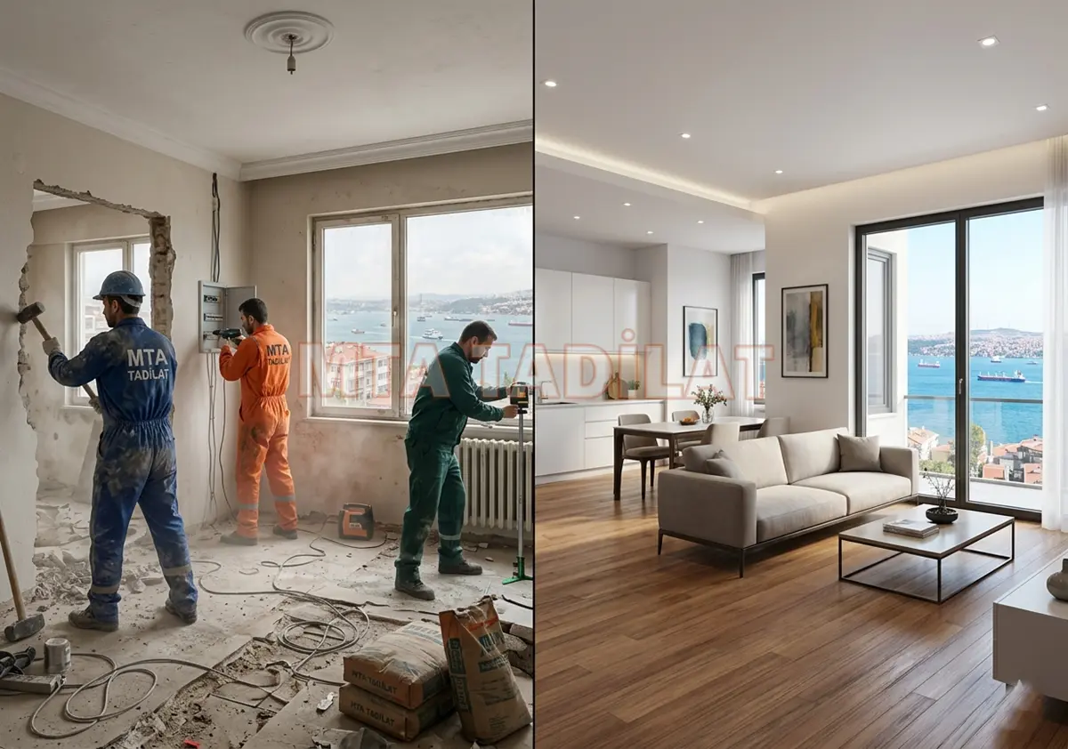 Komple Ev Tadilatı Aşamaları