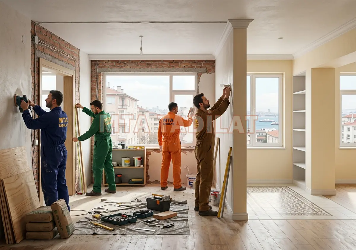 Kaliteli Ev Tadilatı Uygulamaları