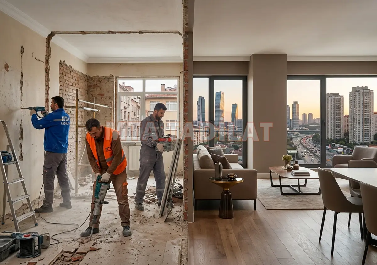 Küçük Ev Tadilatı Dokunuşları