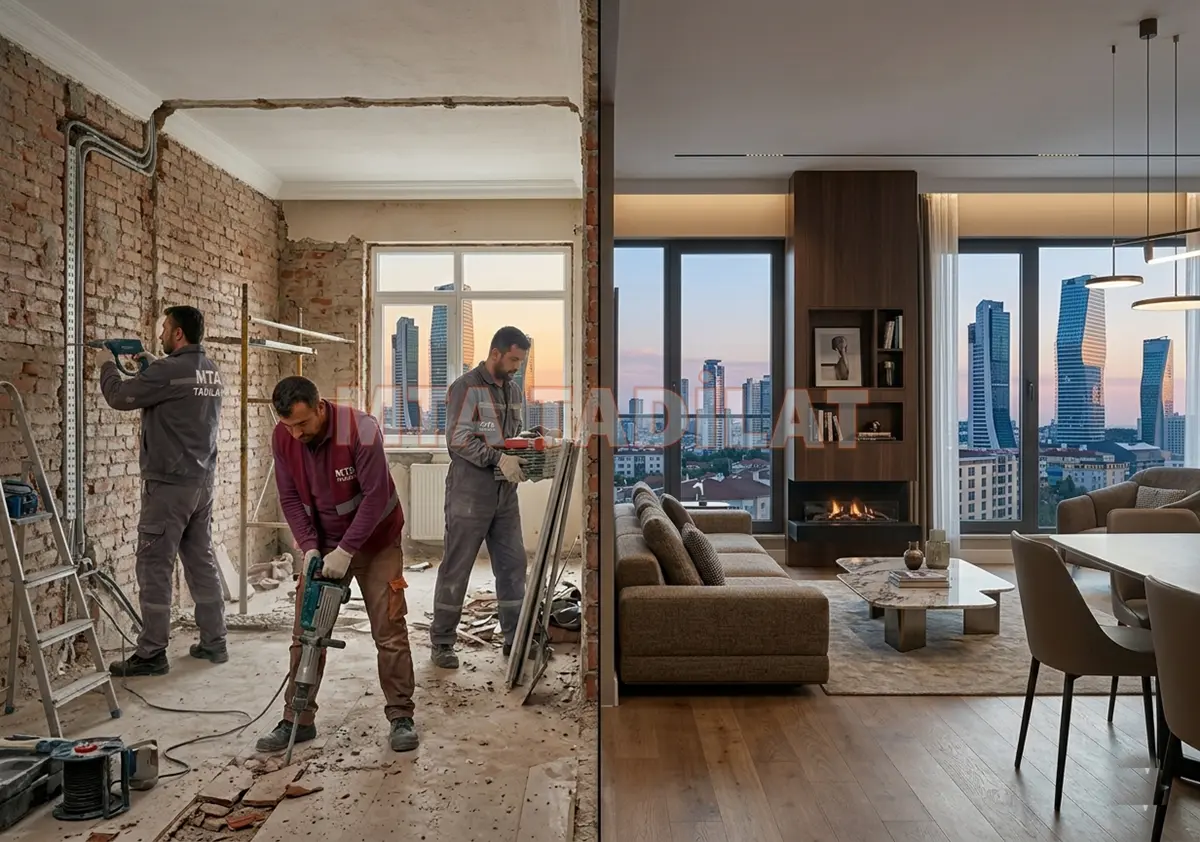 Profesyonel Ev Tadilatı Kadrosu