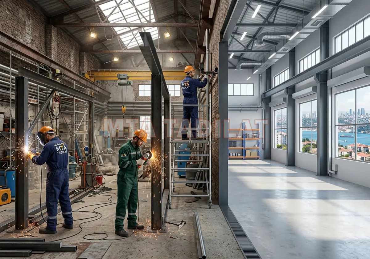 Kaliteli Fabrika Tadilatı Sistemleri