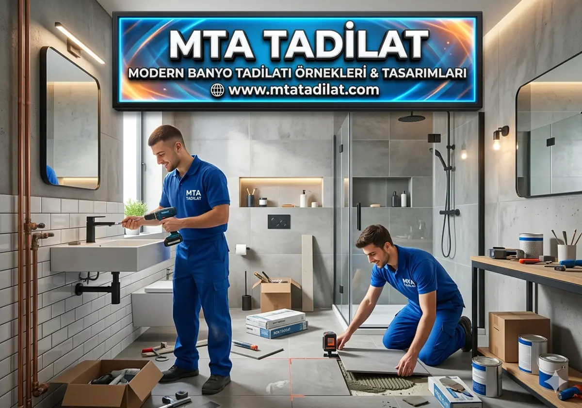 Modern Banyo Tadilatı Ve Seramik Uygulamaları