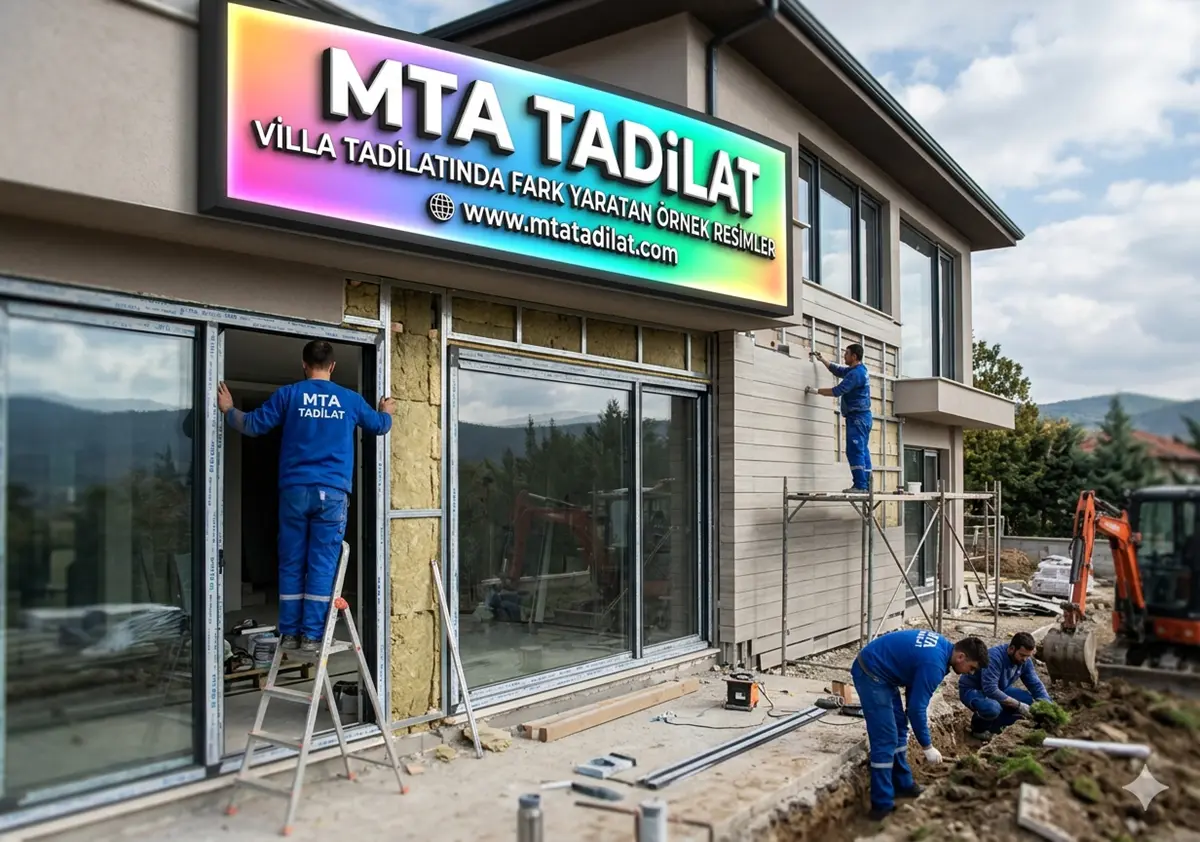 Lüks Villa Tadilatı Ve Dekorasyon Projeleri