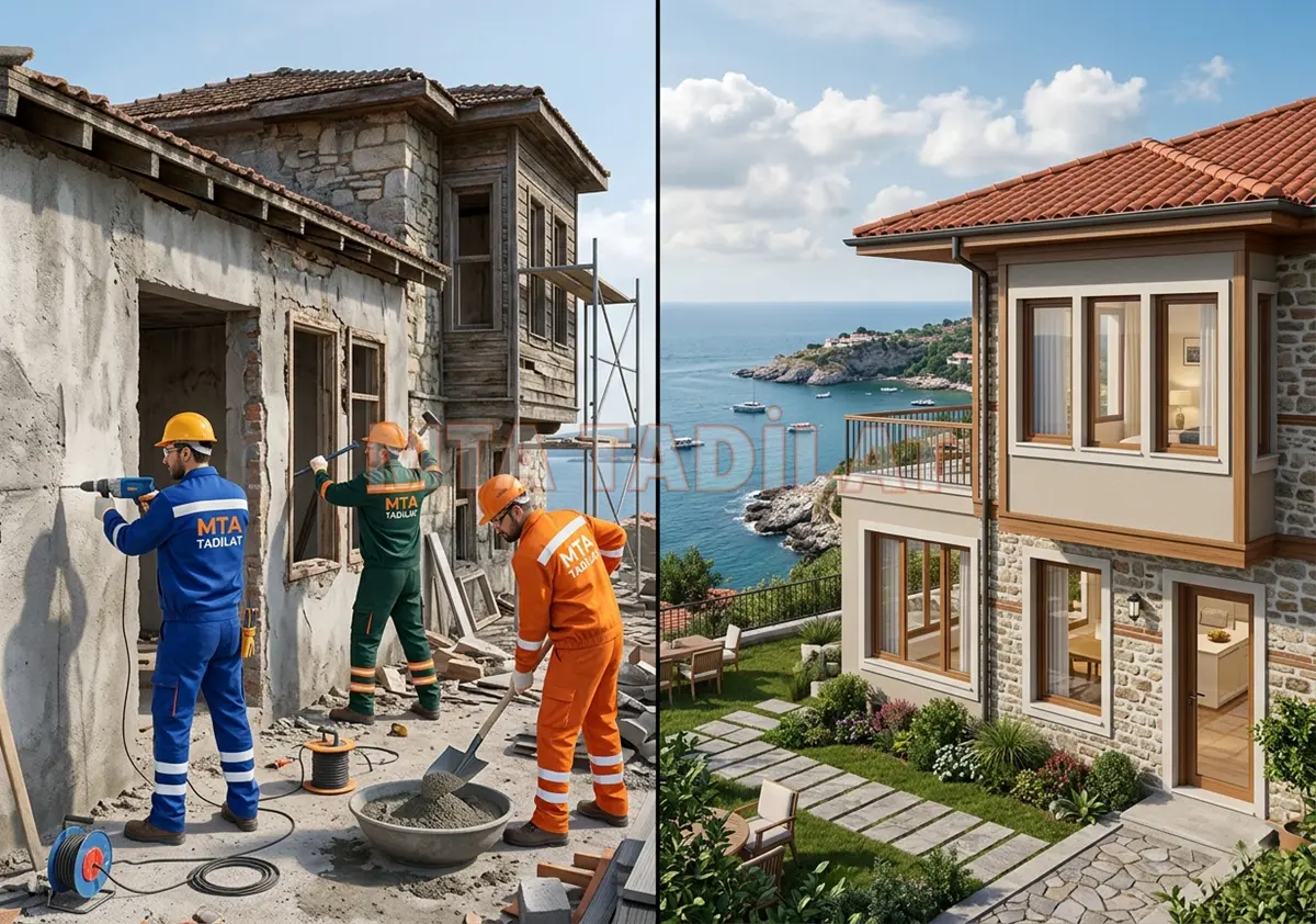 Hızlı İnşaat Tadilatı Operasyonları