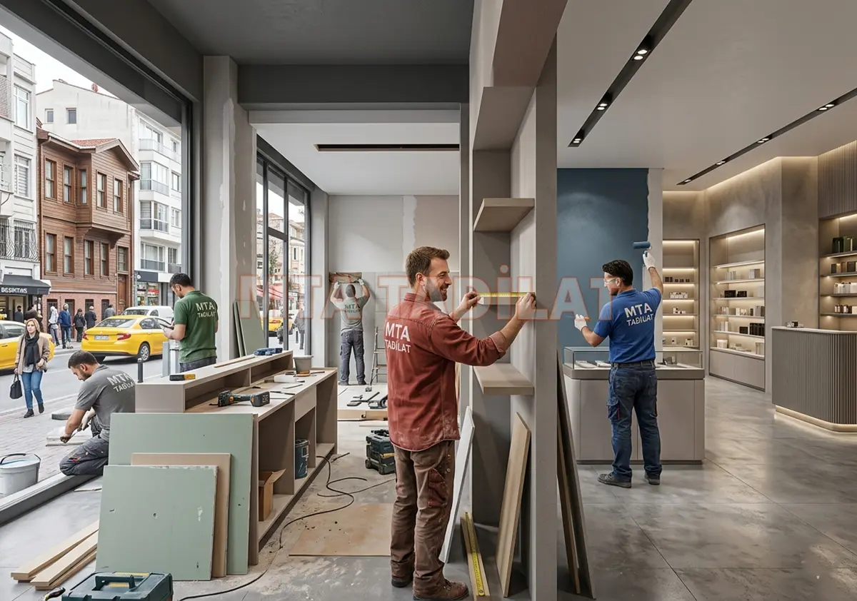 Hızlı Mağaza Tadilatı Uygulamaları