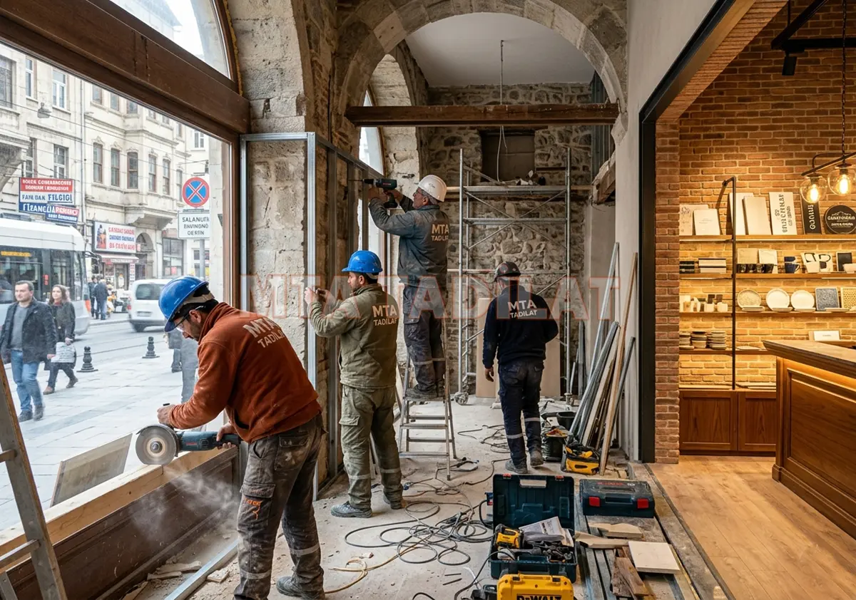Kaliteli Mağaza Tadilatı İşçiliği