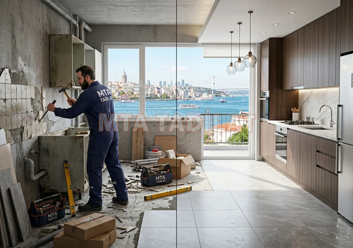 Modern Mutfak Tadilatı Tasarımları