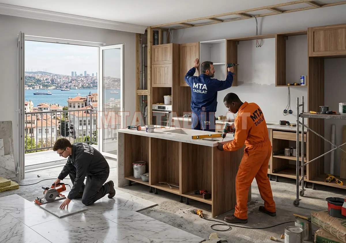 Lüks Mutfak Tadilatı Malzemeleri