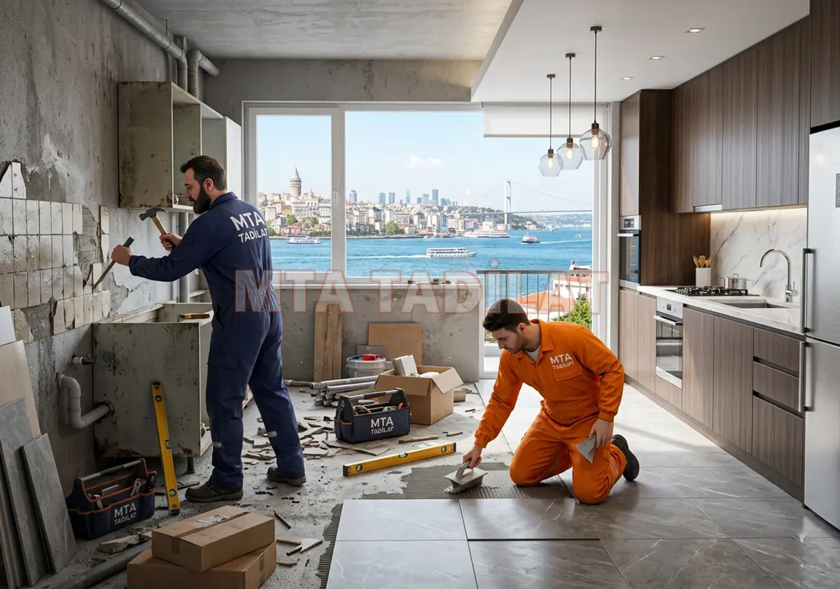 Hızlı Mutfak Tadilatı Aşamaları