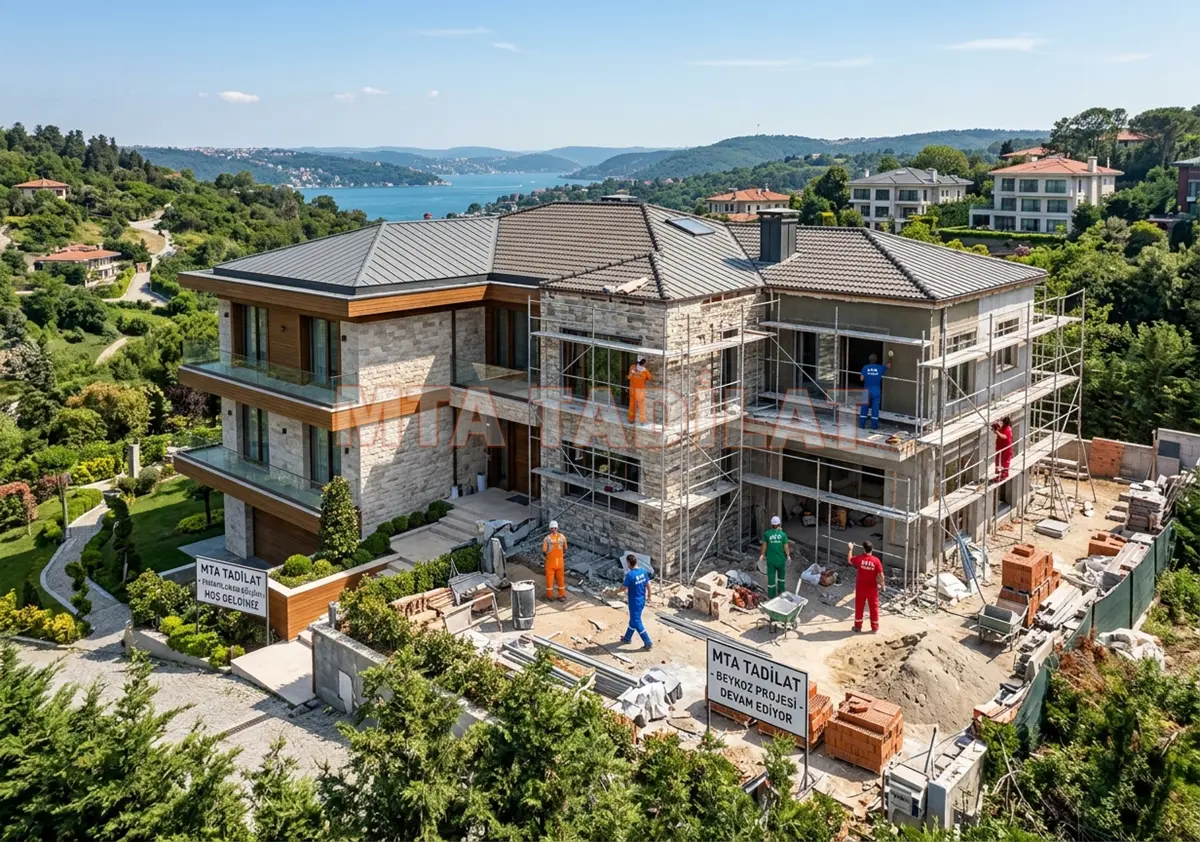 Modern Villa Tadilatı Teknikleri