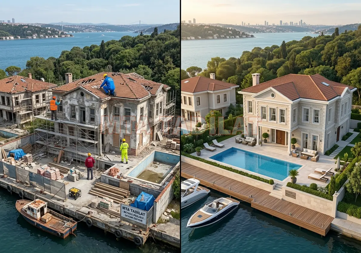 Lüks Villa Tadilatı Tasarımları